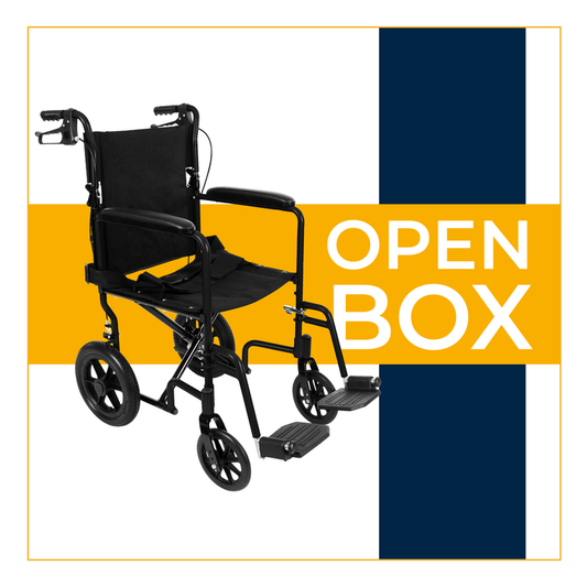 Vive Health *Open Box* Transport Wheelchair